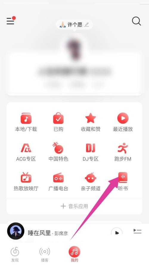 网易云音乐在哪里听书