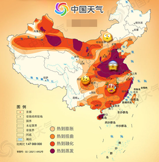 全国热哭预警地图(全国热力地图)