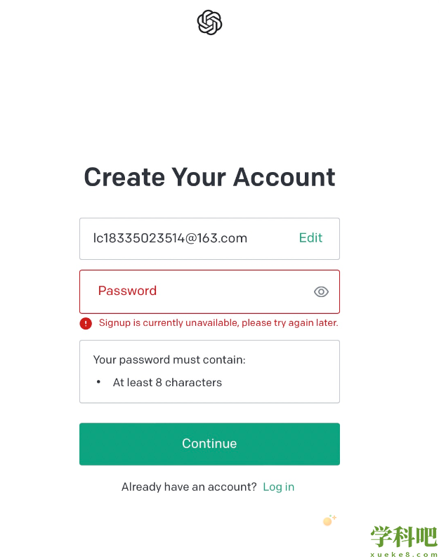 《ChatGPT》Signup is currently unavailable please try again later错误提示解决方法