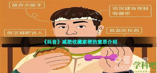 抖音减肥收藏家梗是什么意思