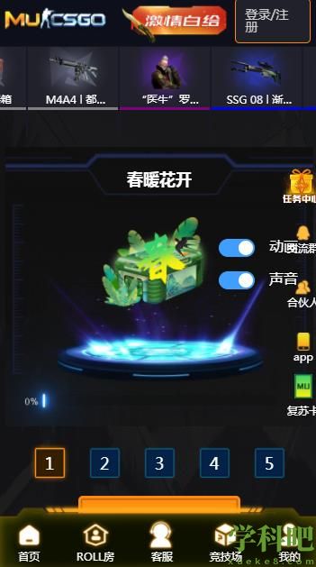 CSGO盲盒开箱网站在哪？2023全新CSGO开箱网站分享