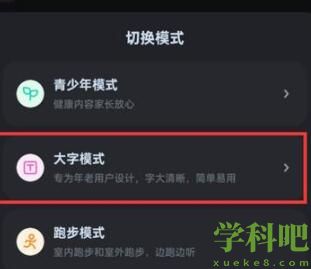 酷狗音乐怎么切换大字模式 酷狗音乐切换大字模式设置方法