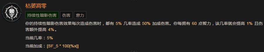 《暗黑破坏神4》枯萎凋零有什么效果