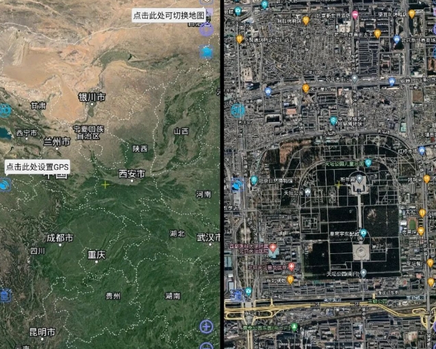 奥维互动地图：奥维互动地图 v9.8.3可看谷歌卫星地图