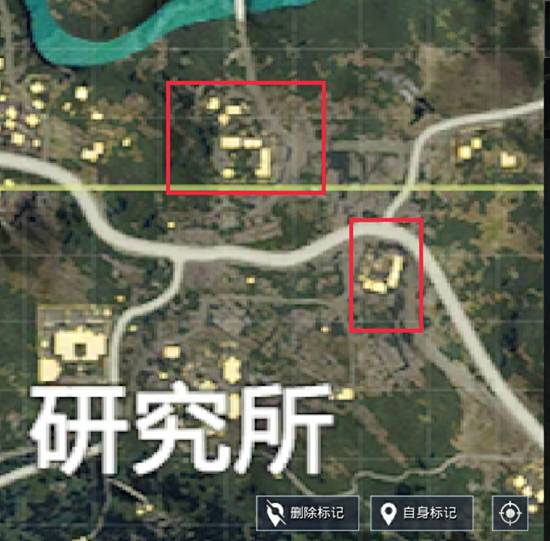 和平精英海岛地图学校是研究所吗?