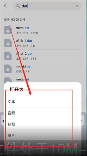 电脑上dat文件用什么打开