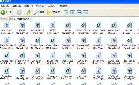 字体在哪个文件夹