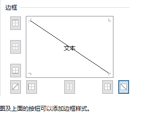 excel弄表格斜线一分为二步骤